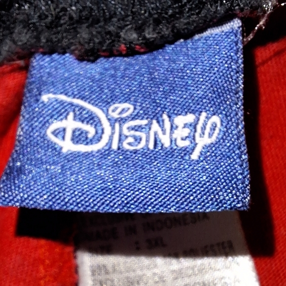 A vintage pair of Disney Mickey and Minnie Mouse sleep shorts. Pajamas 3XL - Picture 3 of 6